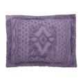 Chenille Sham - Standard, Lavender Gray C663066