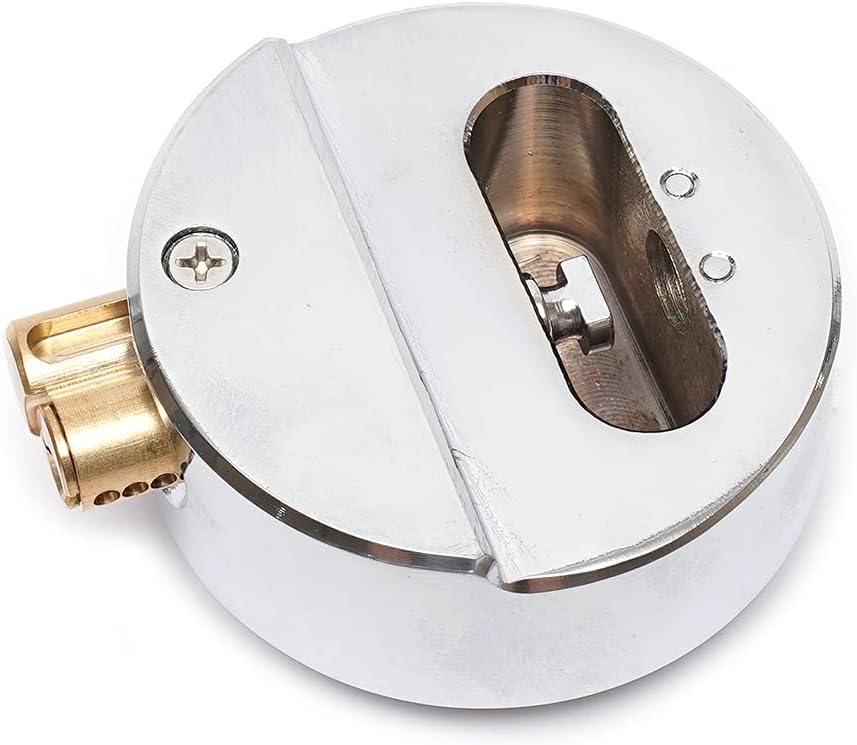 73Mm 2Pcs Hidden Shackle Padlock with 4 Keys B57407