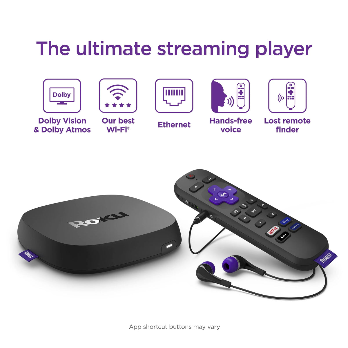 4K HDR Streaming Device with Voice Remote Pro R944744