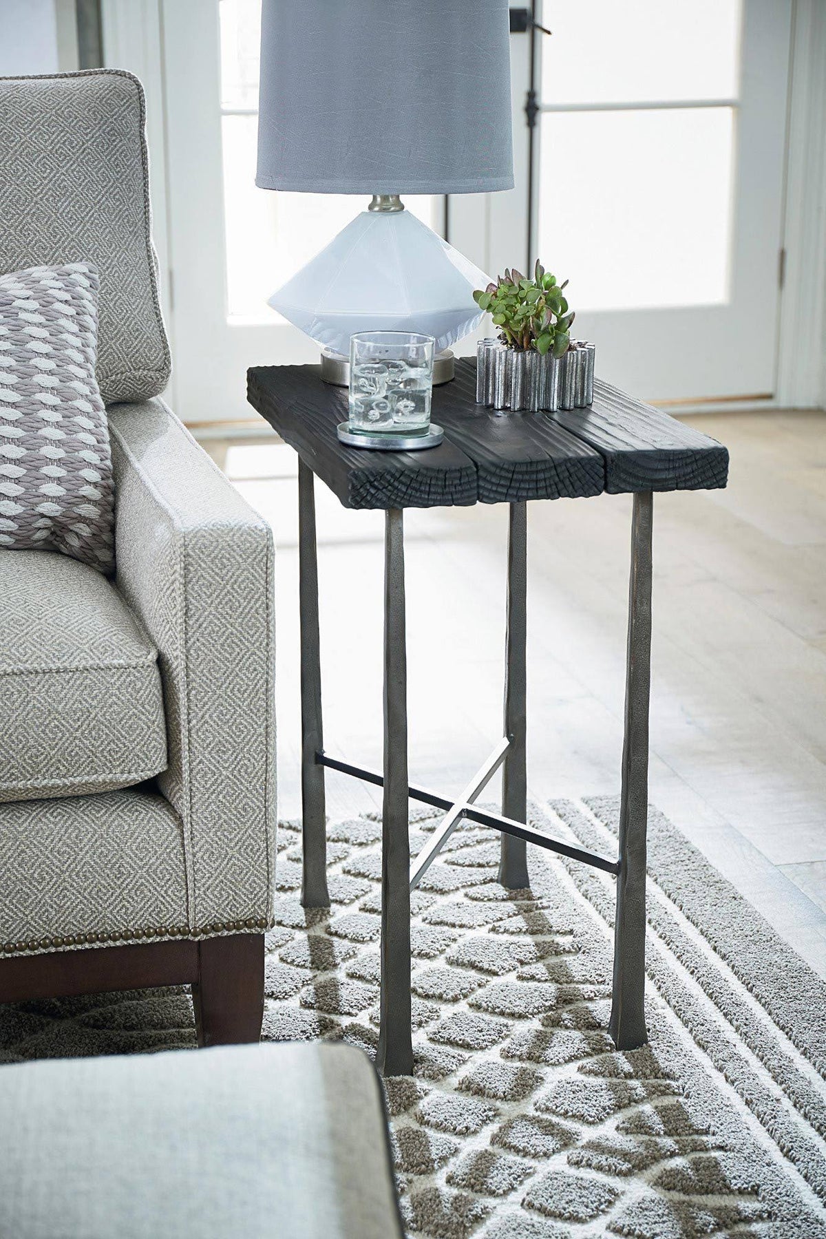 Charred Wood Table Q632655
