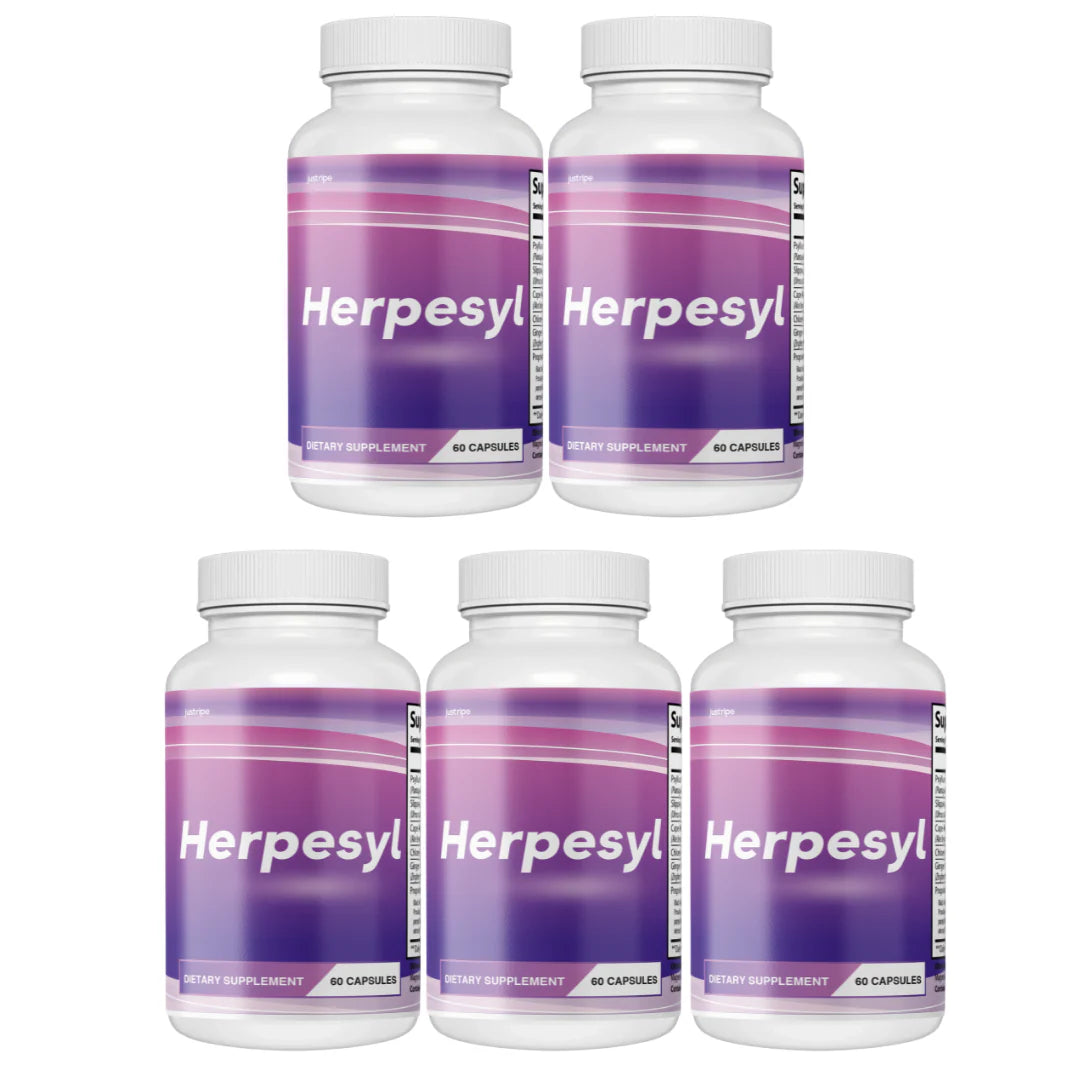 Detox Support Supplement 5 Bottles X9925