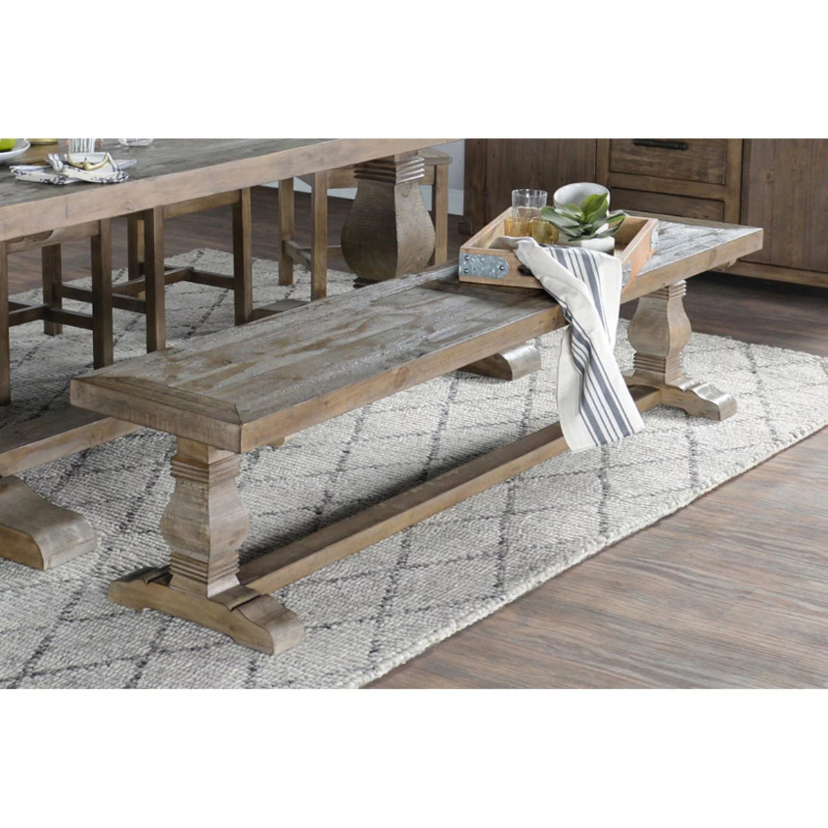 Backless Dining Bench U271