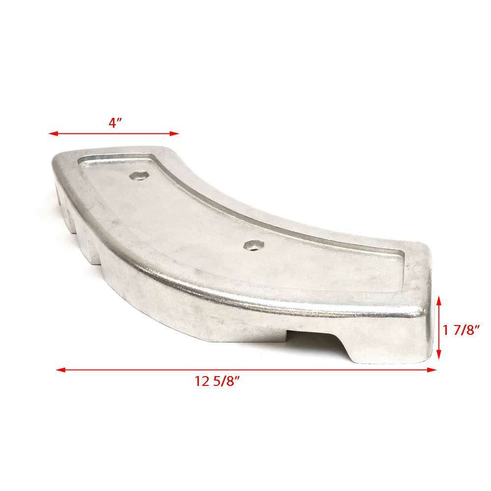 Pontoon Boat Corner Light Housings Aluminum (Set of 2) A16422