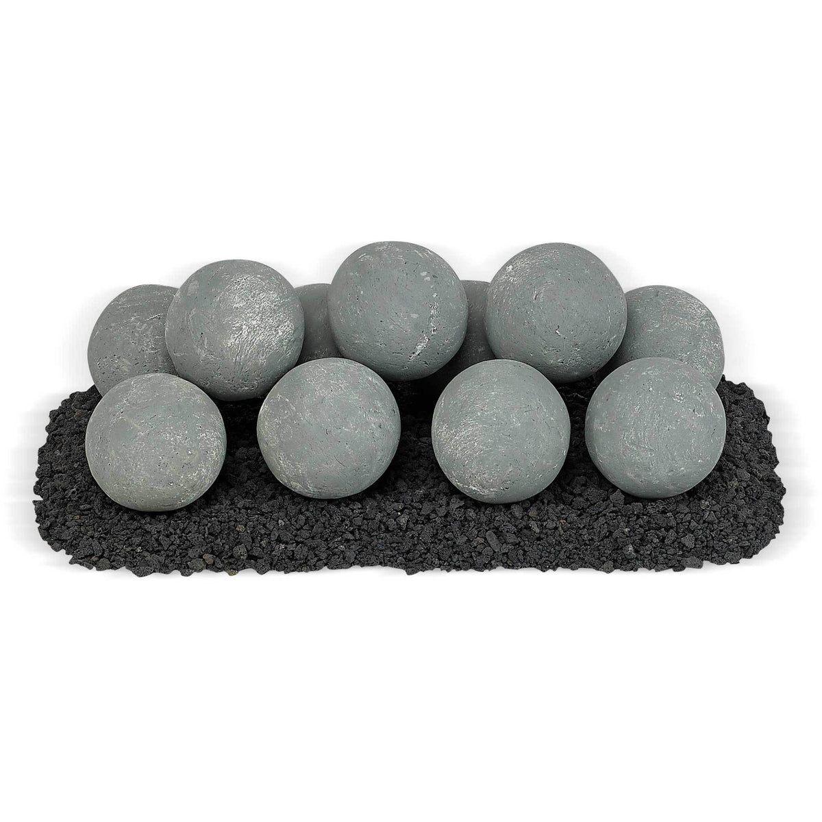 24 x 8 in. Cape Gray Lite Stone Ball Uniform Set D760875