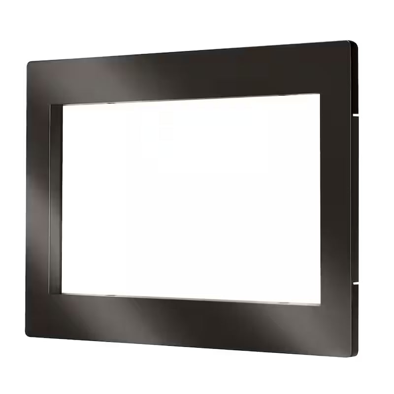 Black Stainless Steel Microwave Trim Kit N1496