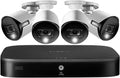 4K Indoor/Outdoor Wired Security Camera System, 2TB 8 Channel DVR, 4 Cameras O302110