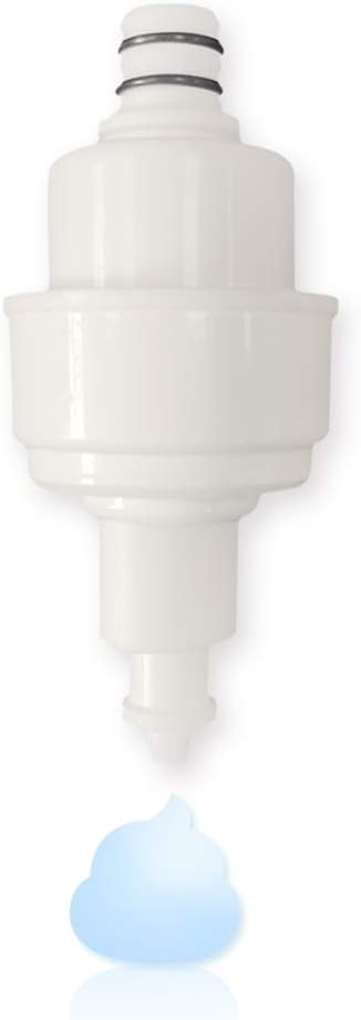 Automatic Hand Sanitizer Dispenser with Stand and Drip Catcher and Refillable Bottle (White) P46670