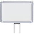 7 x 11 in. Satin Aluminum Sign Frame L4092