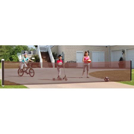 Black Retractable Driveway Guard B950966