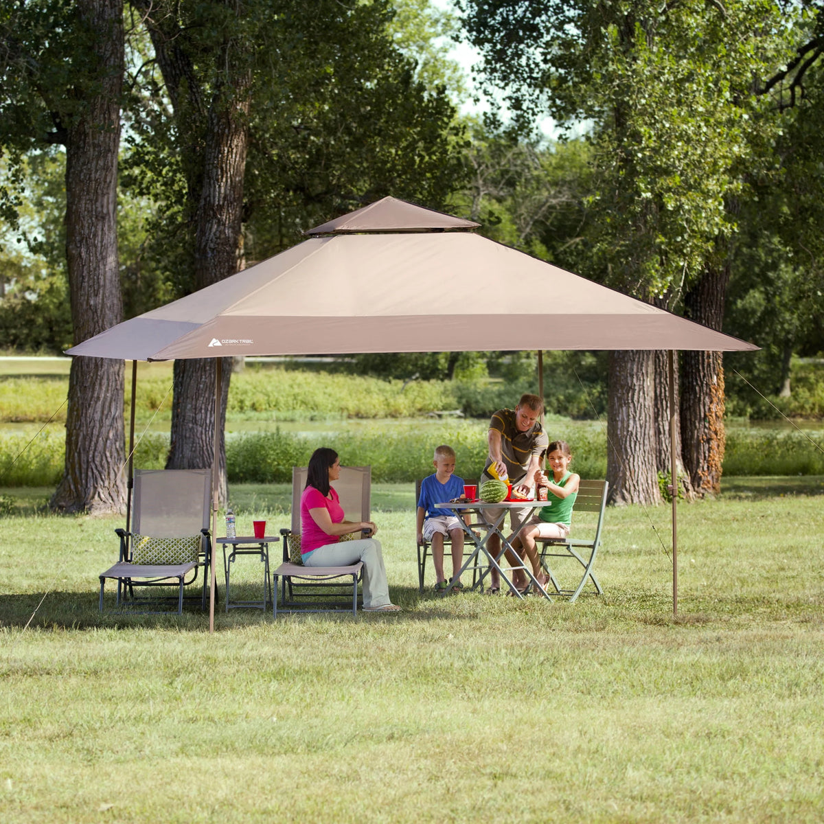 13' x 13' Beige Instant Outdoor Canopy W132