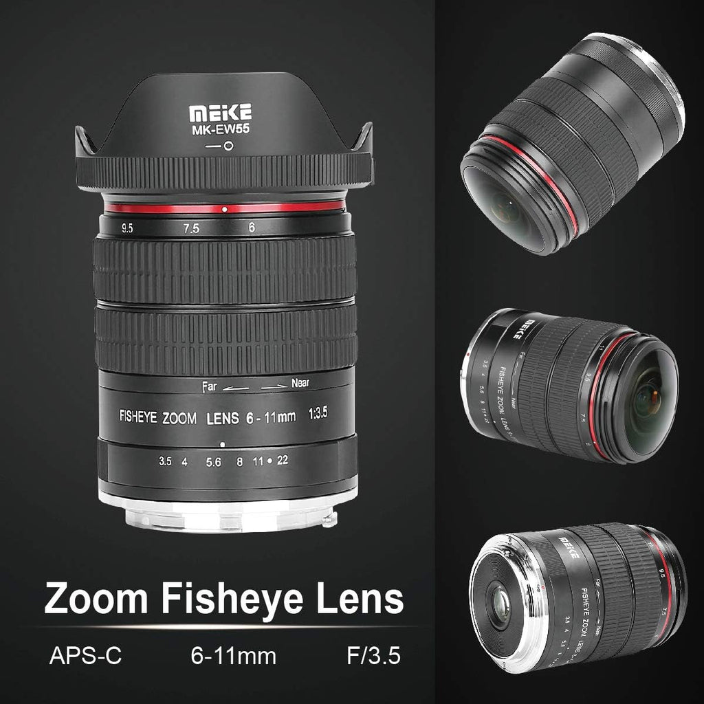 6-11mm F/3.5 Wide Angle APS-C Manual Focus Zoom Lens B368