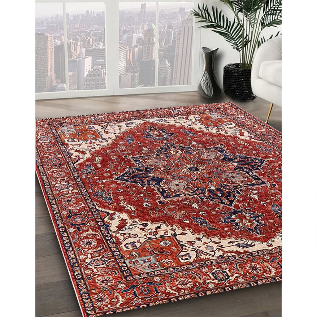 Red Persian Rectangle Area Rugs, 2' x 4' F617942