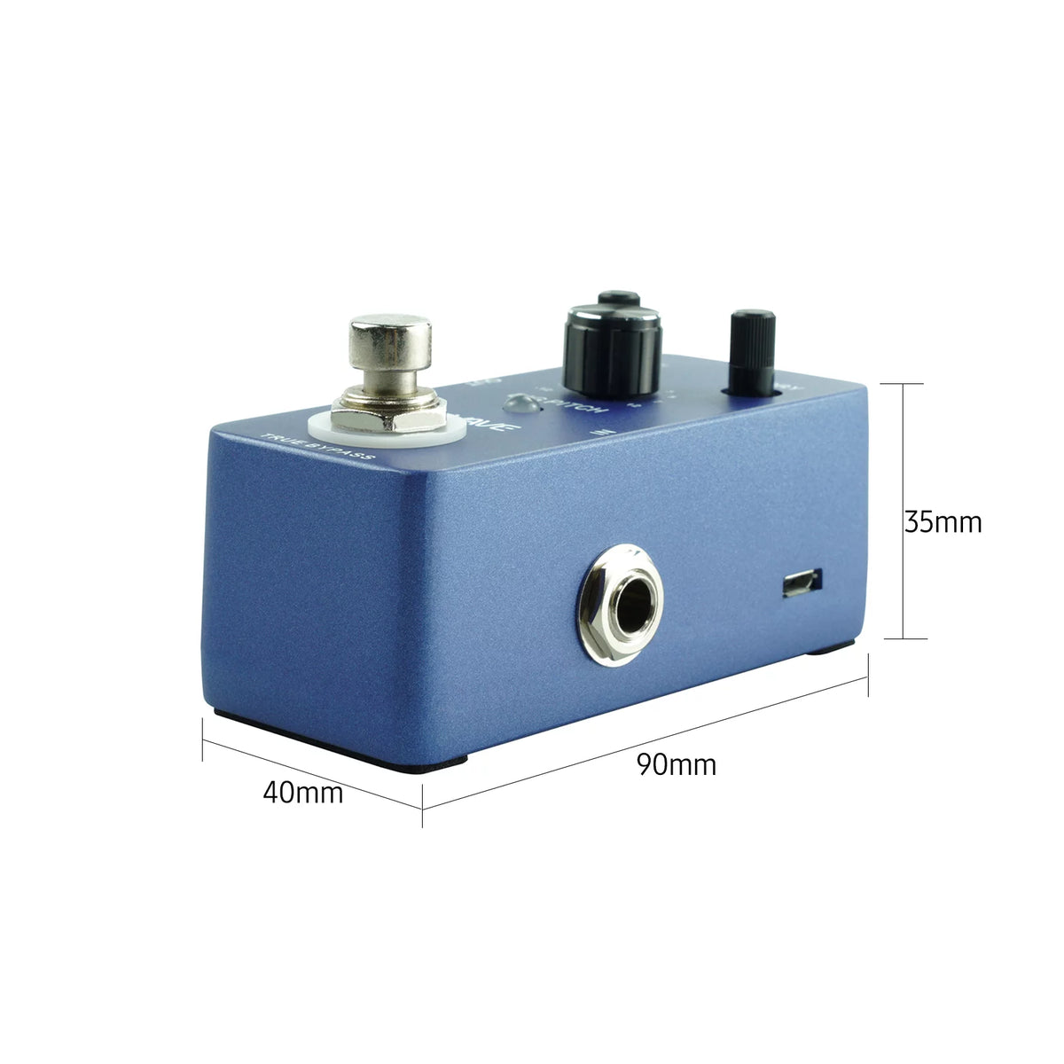 Guitar Effect Pedal Zinc Alloy Shell X7689