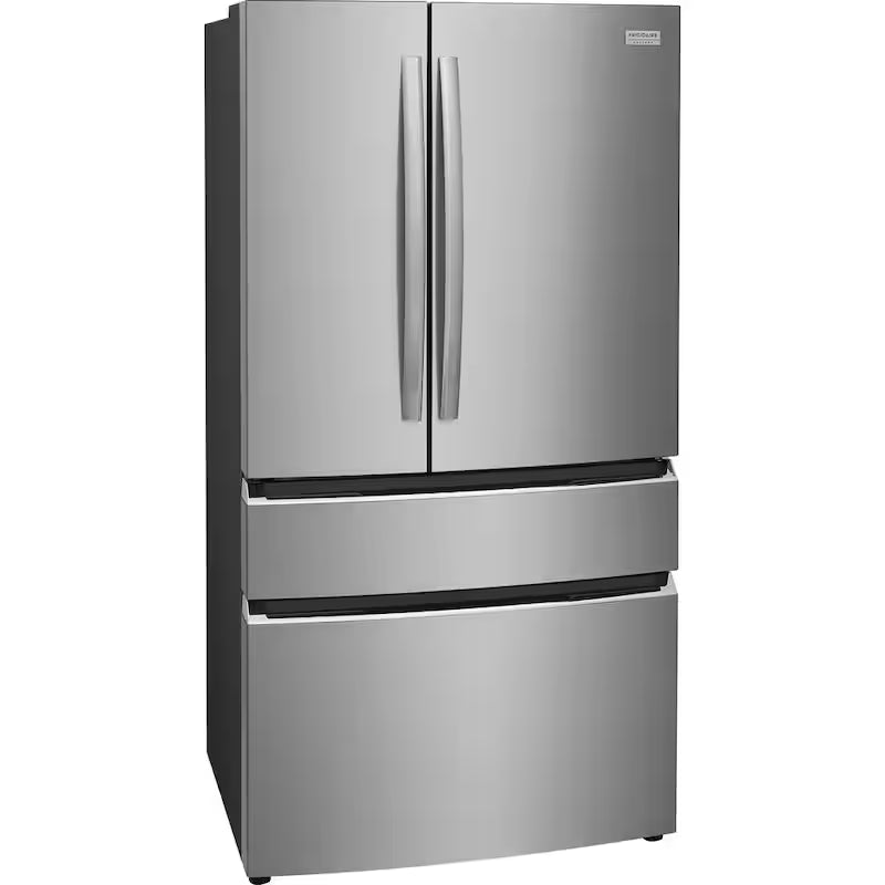 21.4 cu. ft. 4-Door French Door Counter Depth Refrigerator in Stainless Steel F19930