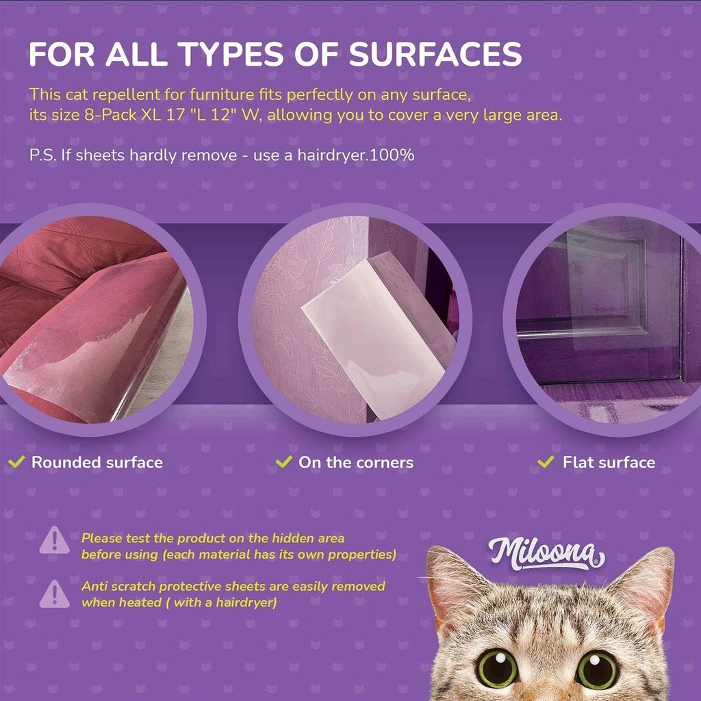 Anti Cat Scratch Furniture Protector 4 Sheets D276584