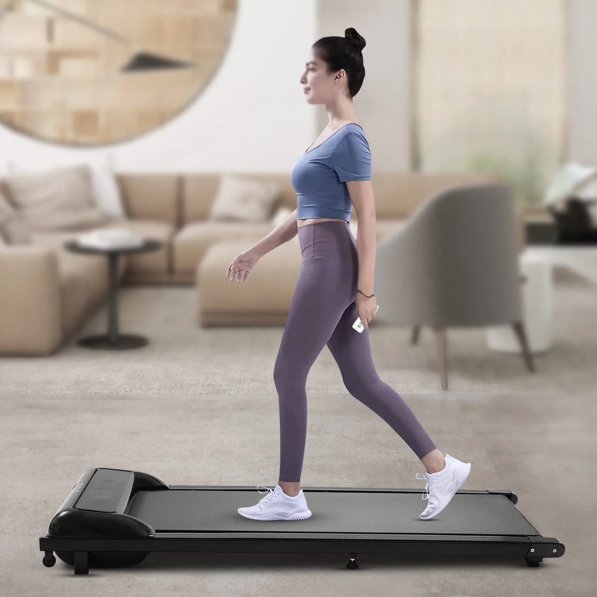 Portable Electric Treadmill with Remote Control Z6163