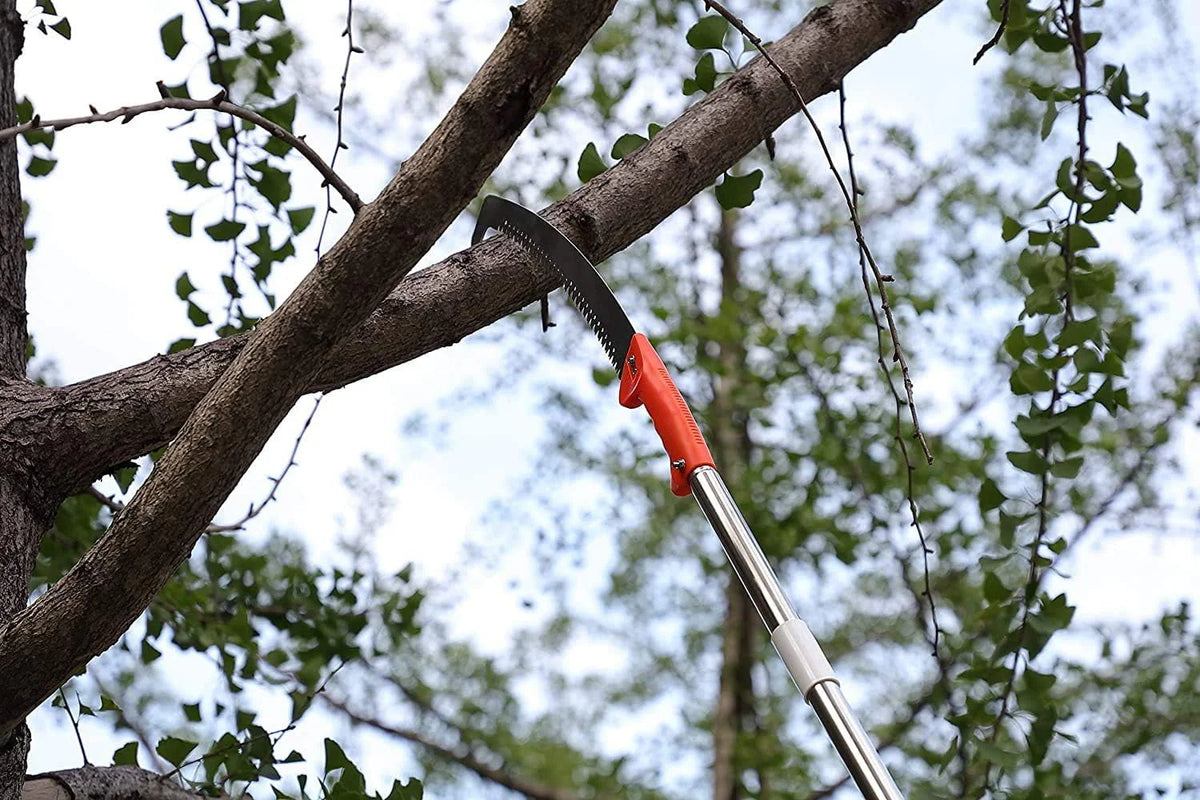 Extendable Manual Pole Saw with 10FT Stainless Steel Pole K9675