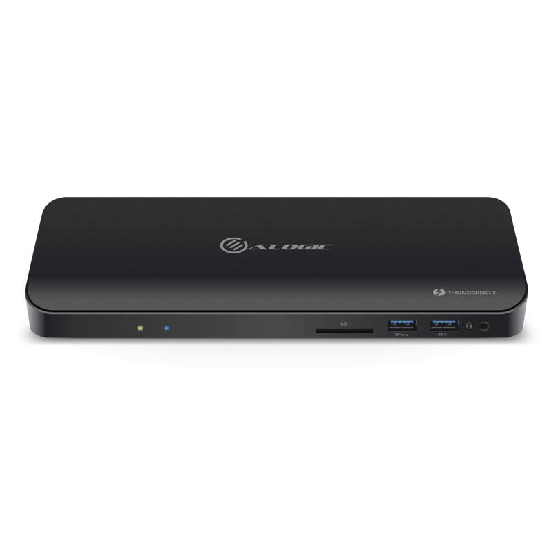 Black Thunderbolt 3 Dual Display Docking Station B71028