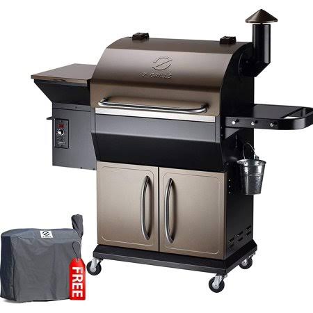 Bronze Wood Pellet Grill 1060 Sq Inches Cooking Area P290