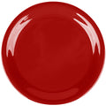 Red Narrow Rim Melamine Pie Plate - 48/Case E15675