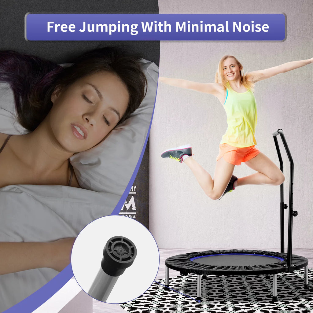 40 Mini Trampoline with Adjustable Foam Handle X387