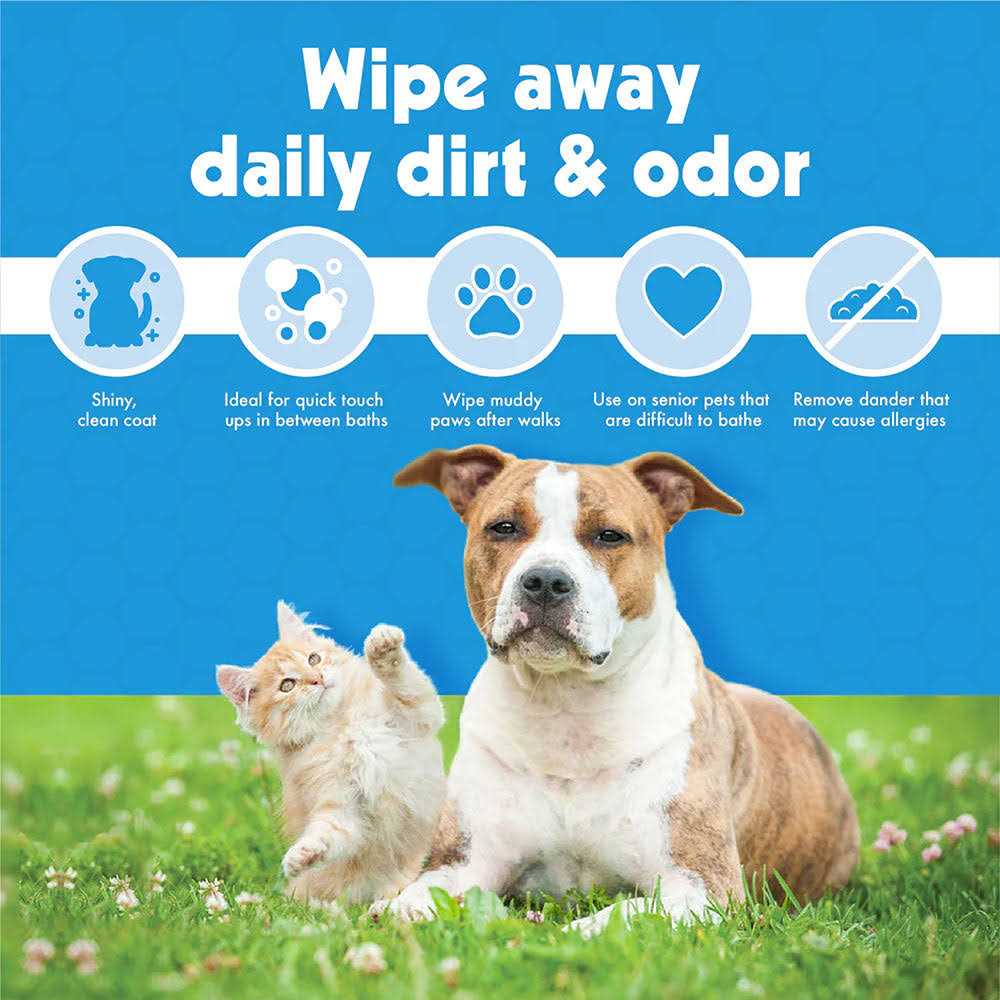 Vanilla Scented Dog & Cat Wipes G194170