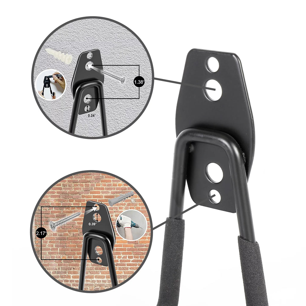 Wall-Mount Storage Hooks 8-Pack H636