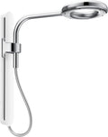 Chrome/White Rainshower Shower D699