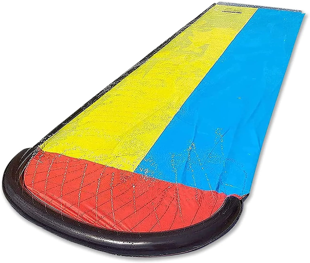 15.5ft Inflatable Lawn Slide with Crash Pad Q149888