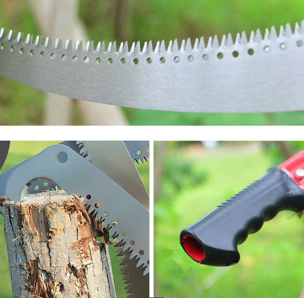 Extendable Manual Pole Saw with 10FT Stainless Steel Pole K9675