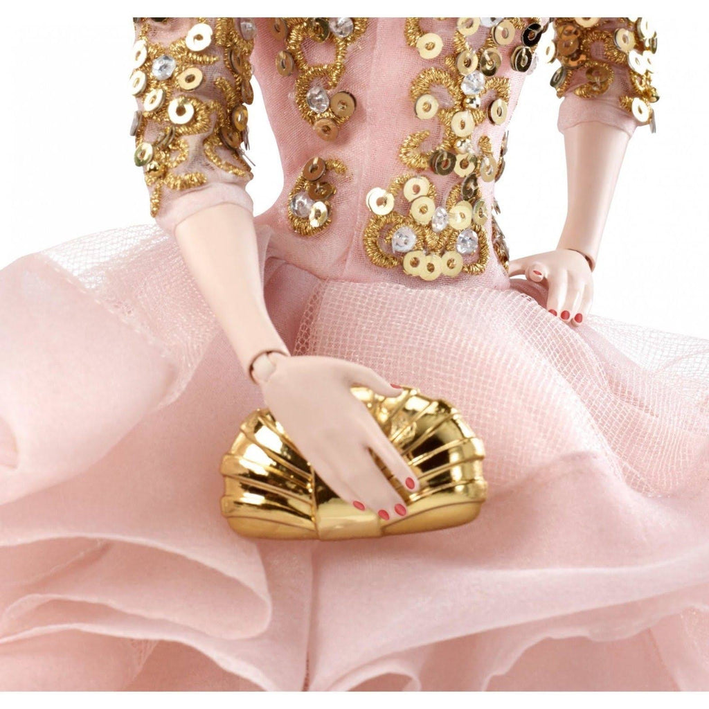 Blush Gold Cocktail Dress Z65580