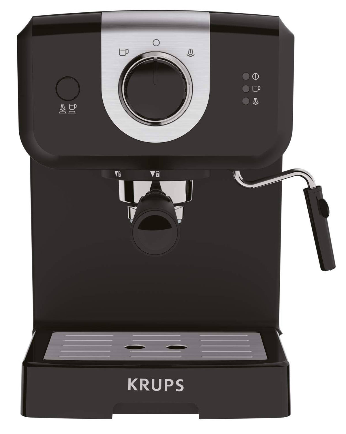 15-Bar Pump Espresso and Cappuccino Coffee Maker 1.5-Liter Black U9224