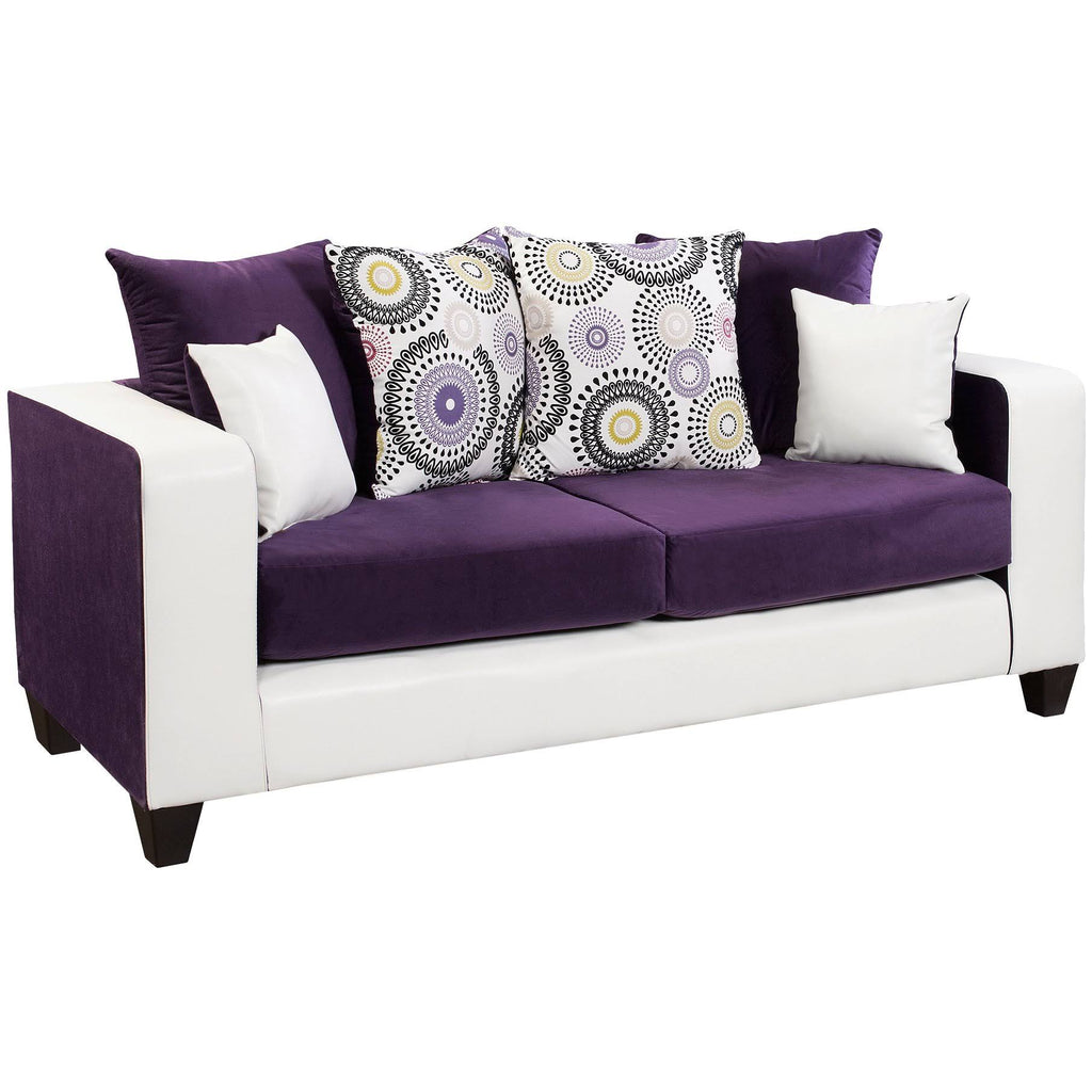 Espresso Chenille Sofa P2289