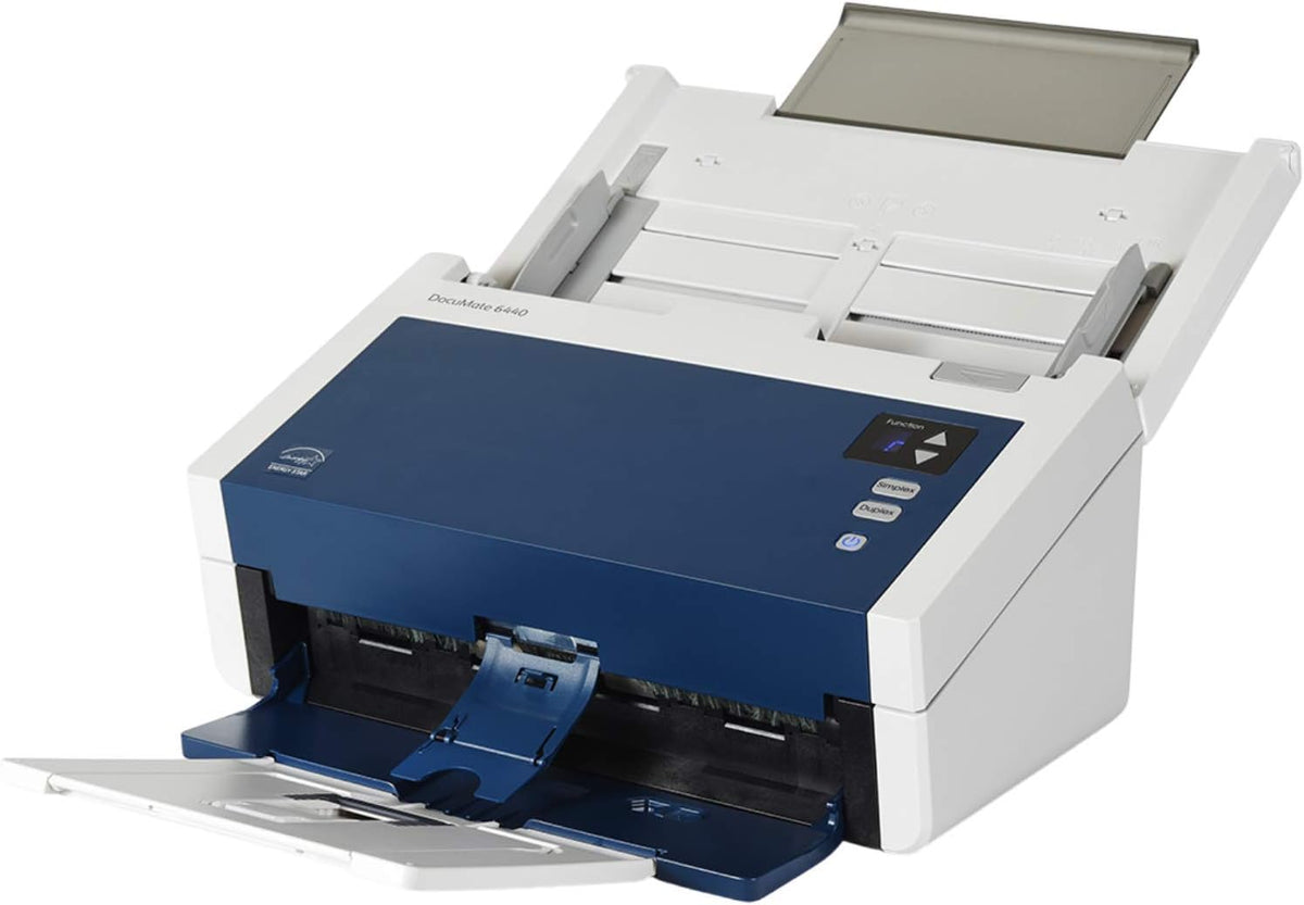White & Navy Duplex Document Scanner with Automatic Document Feeder U4131