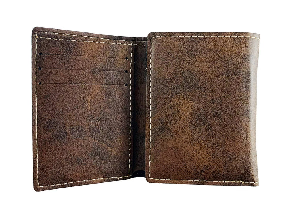 Rustic Leather Wallet W2392