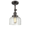 Oil Rubbed Bronze Semi-Flush Mount Light V736