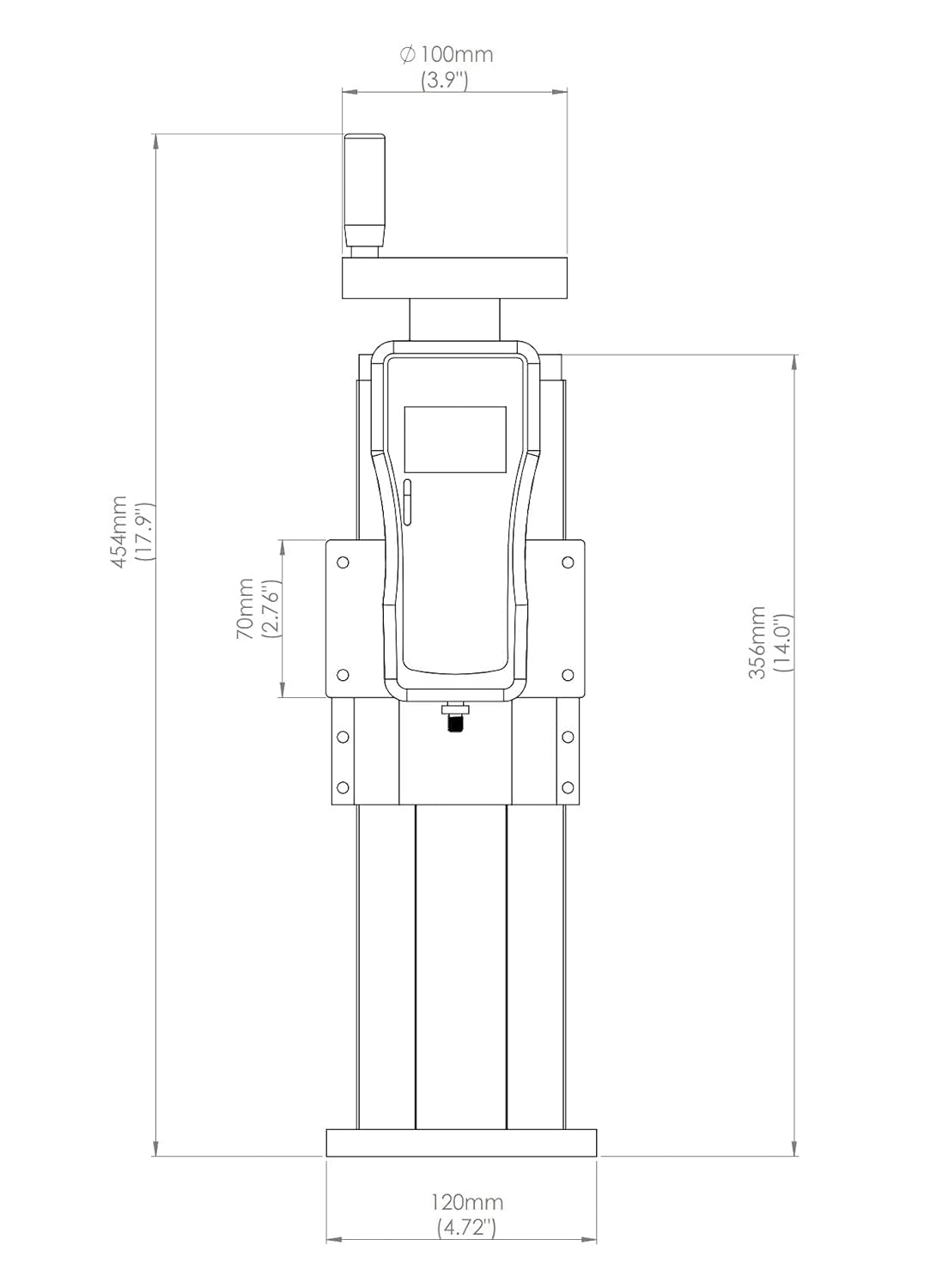 Hand Wheel Test Stand E8541