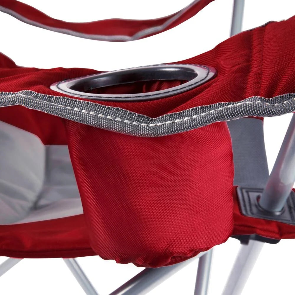 Reclining Camp Chair (Red) P6091
