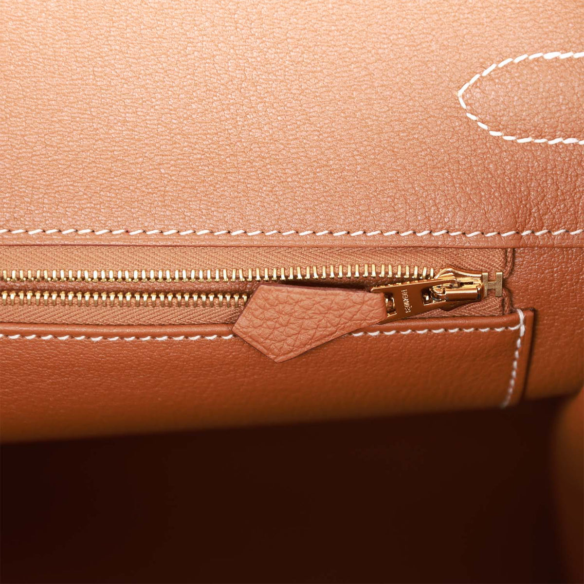 Gold Leather Handbag L522237