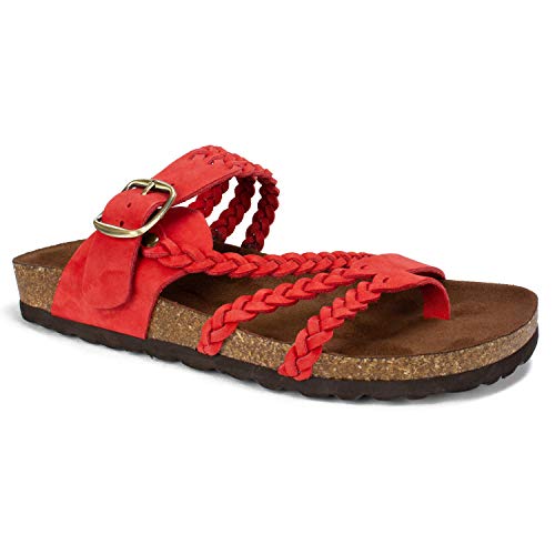 Women's Braided Comfort-Molded Footbed Sandal U905
