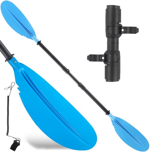 Adjustable Kayak Paddles 4 Pieces with Paddle Leash O6018