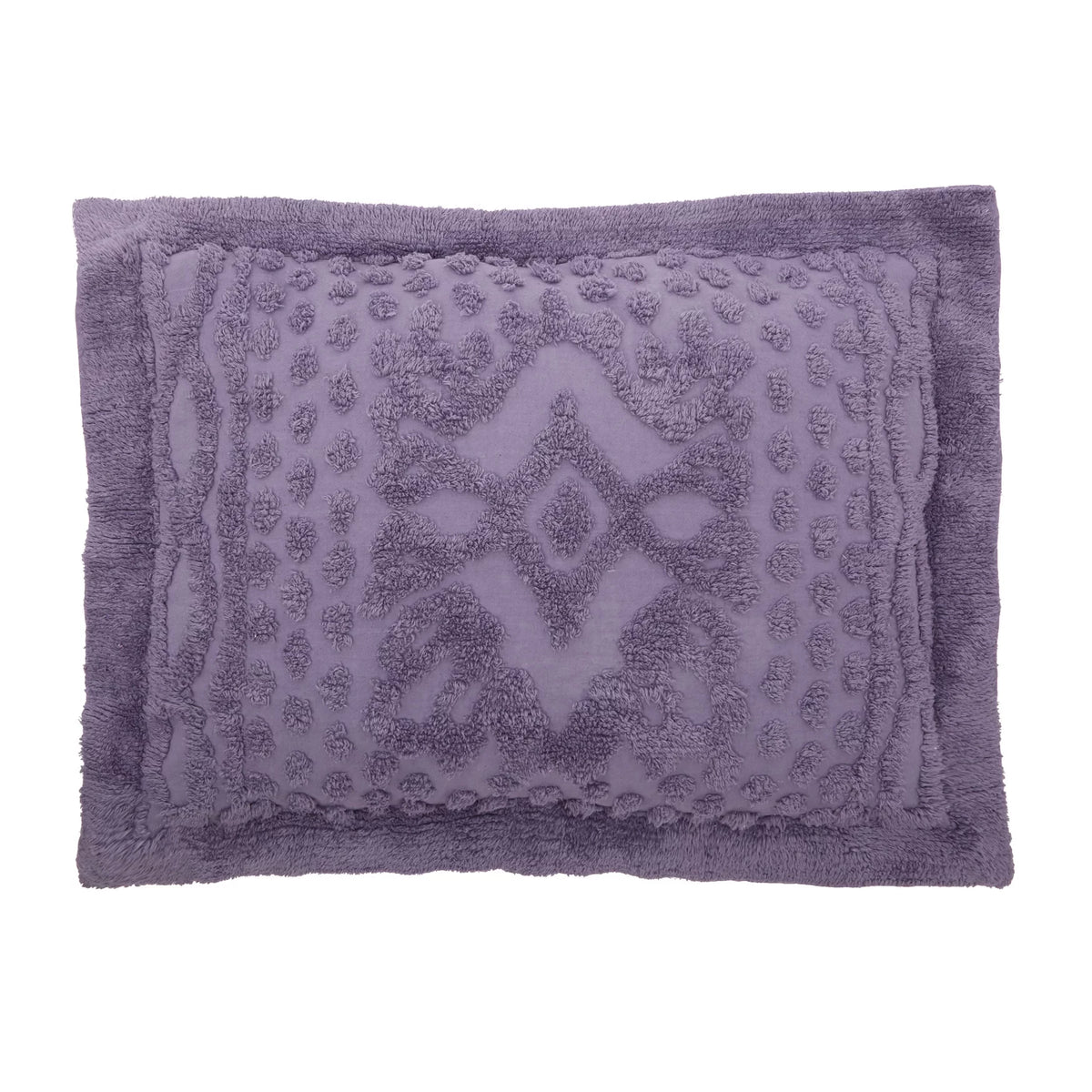 Chenille Sham - Standard, Lavender Gray C663066