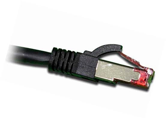 Cat6a SSTP LSZH Ethernet Cables, 1 ft - Black (25 Pack) G1893