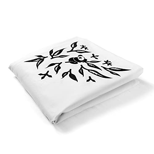 100% Cotton Fitted Sheets, Pebble Grey and White, Crib, 2 Count W46333