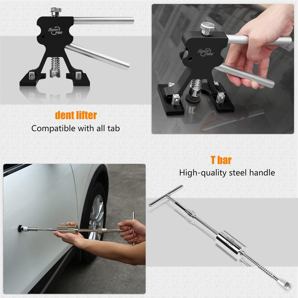 Auto Dent Puller Kit with Slide Hammer, Pack of 2 U930116