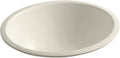 White Undercounter Bathroom Sink W8864