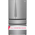 21.4 cu. ft. 4-Door French Door Counter Depth Refrigerator in Stainless Steel F19930