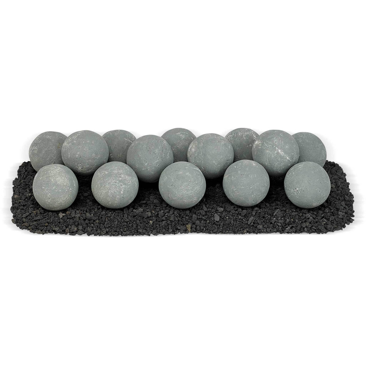 24 x 8 in. Cape Gray Lite Stone Ball Uniform Set D760875