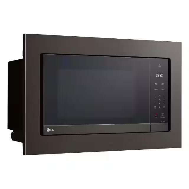 Black Stainless Steel Microwave Trim Kit N1496