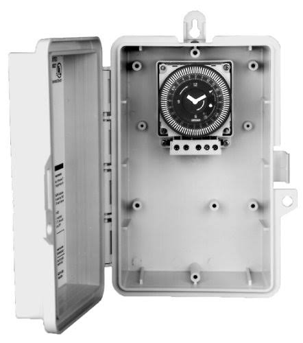 24-Hour/7-Day Electronic Time Switch, 24VAC N567036